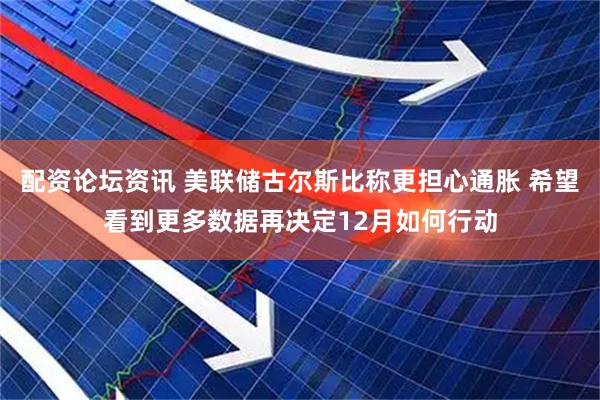 配资论坛资讯 美联储古尔斯比称更担心通胀 希望看到更多数据再决定12月如何行动