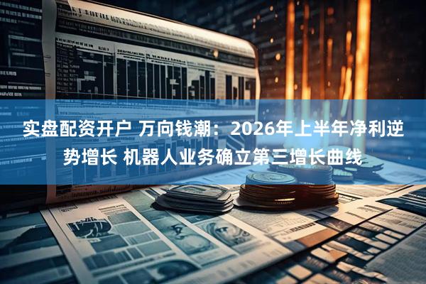 实盘配资开户 万向钱潮：2026年上半年净利逆势增长 机器人业务确立第三增长曲线